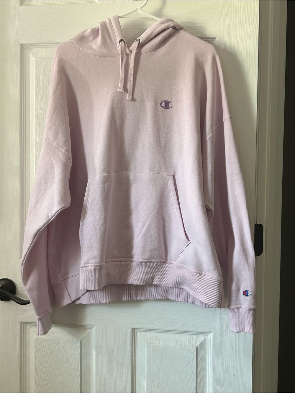 Champion Lavender Pink Pullover Hoodie